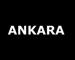 Ankara...